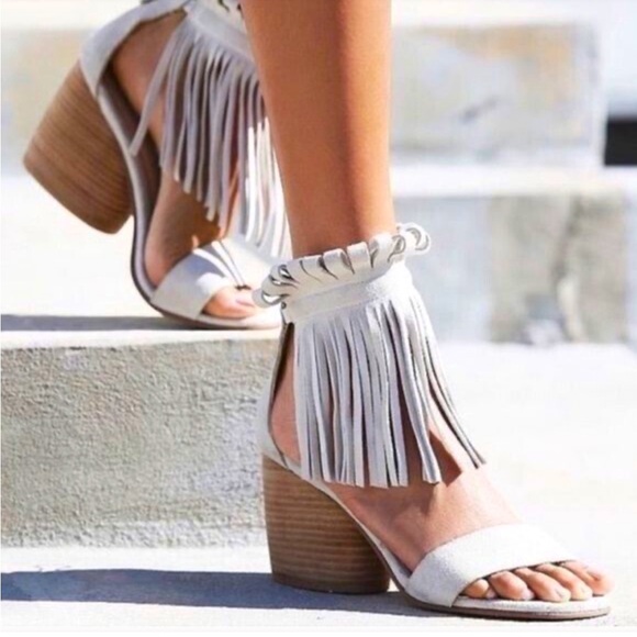 MATIKO REVOLVE Morgan Fringe Sandal - Picture 4 of 6